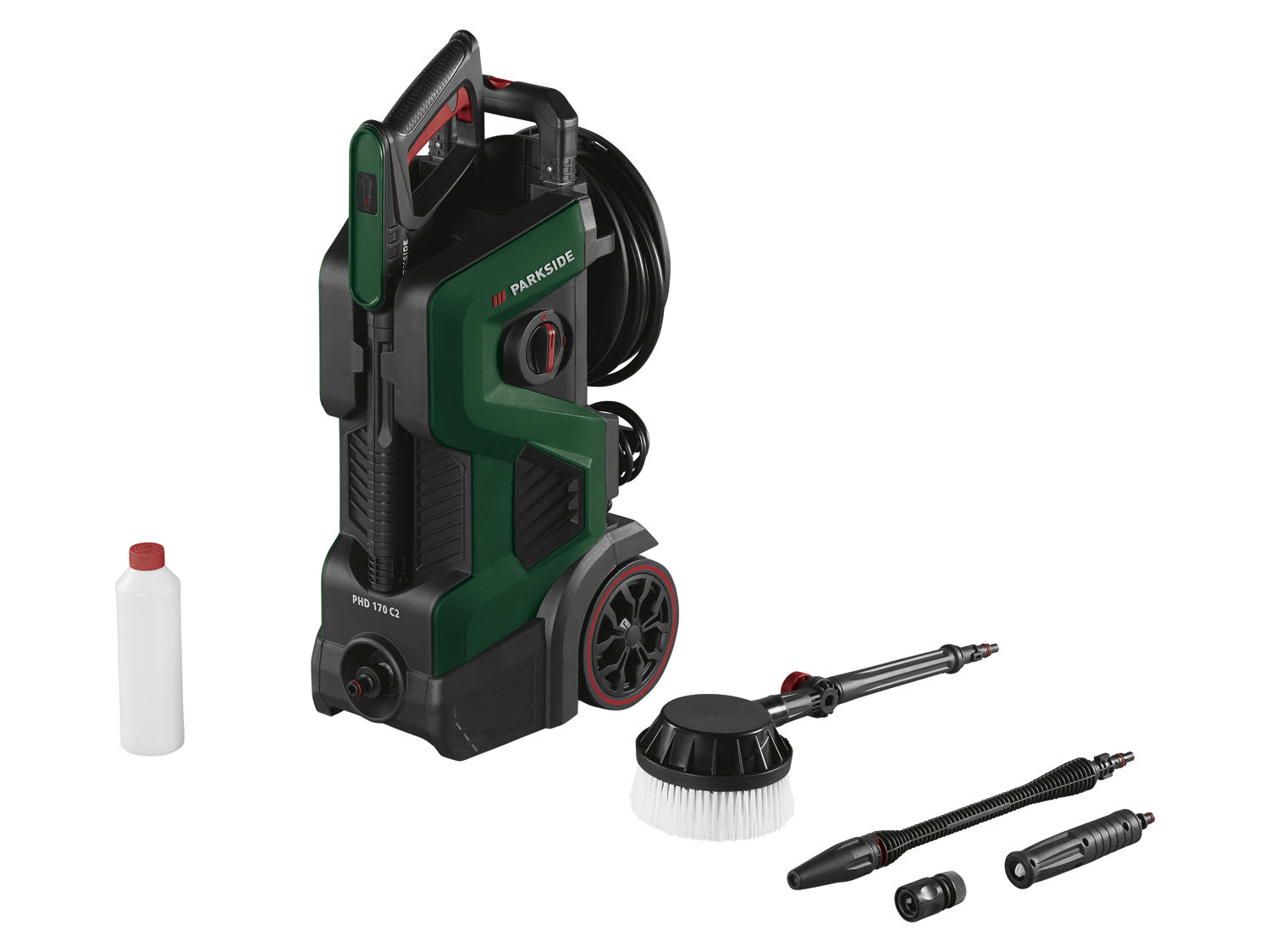 Vysokotlaký čistič Parkside PHD 170 C2